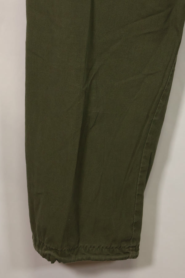 1967年契約　3rd Model ノンリップストップ　ジャングルファティーグ　パンツ　サイズタグ読めない　中古品