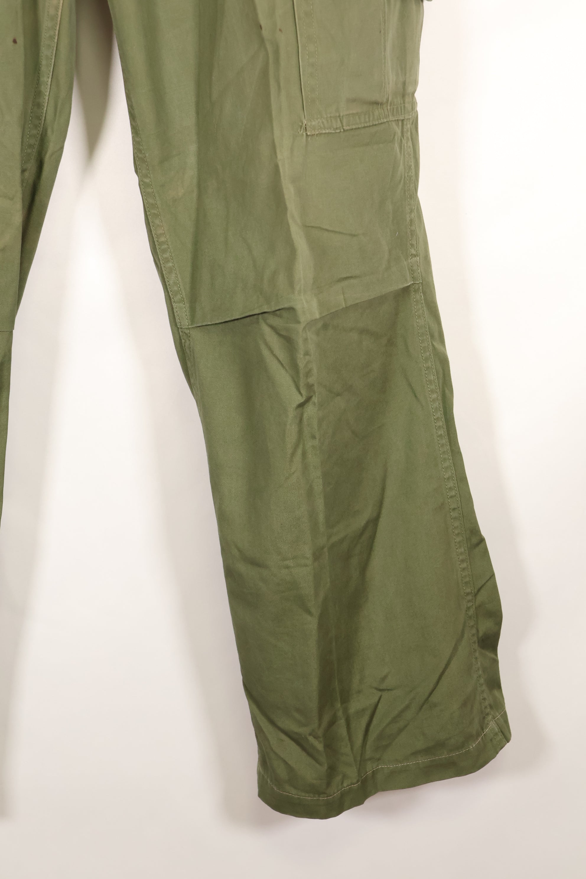 推定 1967年頃　S-L　3rd Model ノンリップストップ ジャングルファティーグ　パンツ　褪色あり　中古品