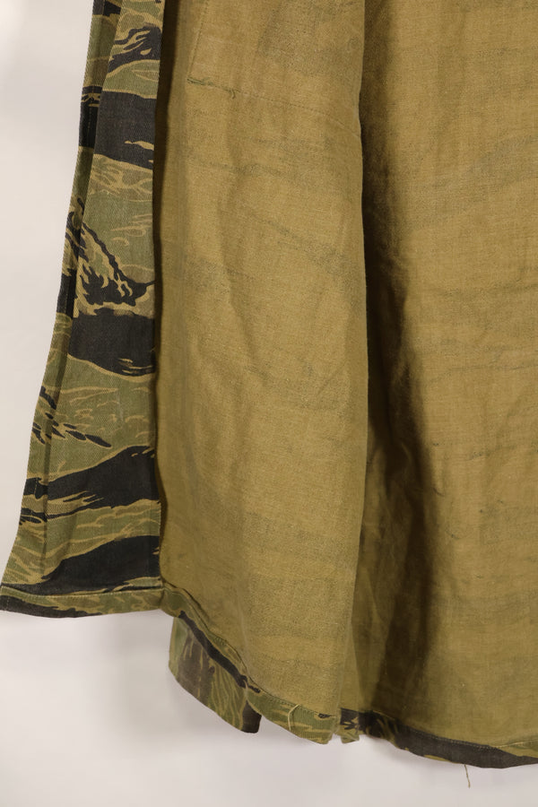 大阪 MASH製　US-M ゴールドタイガーストライプ　USカット　シャツ　中古品　退色あり