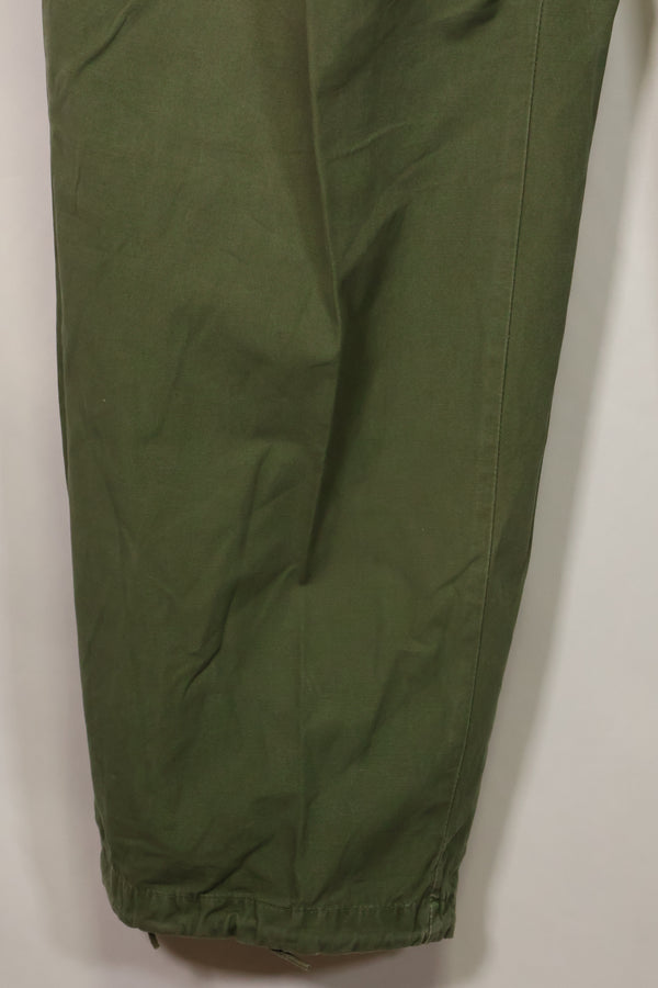 1967年契約　3rd Model ノンリップストップ　ジャングルファティーグ　パンツ　X-L-R　中古品  B