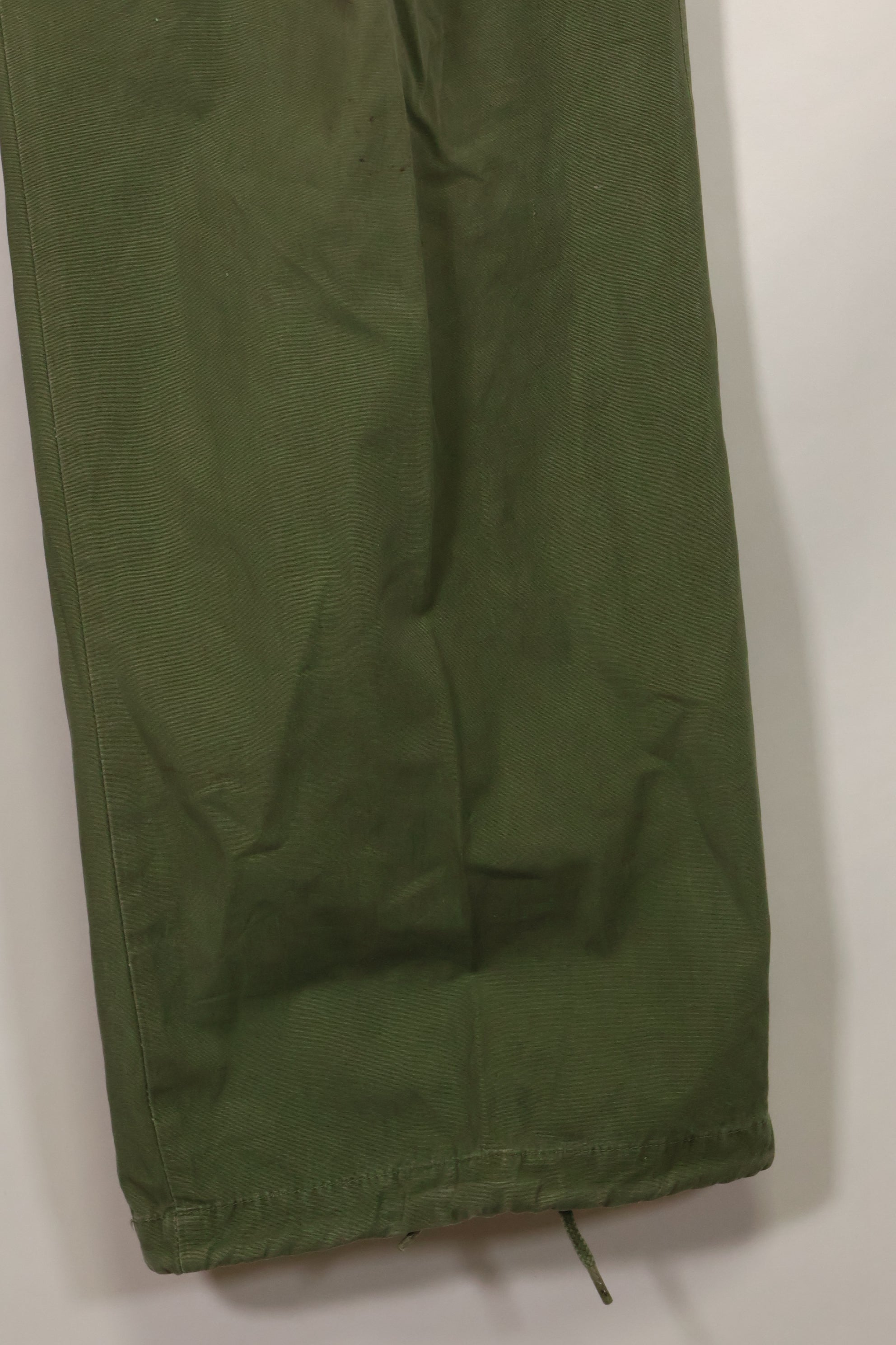 1967年契約　3rd Model ノンリップストップ　ジャングルファティーグ　パンツ　X-L-R　中古品  B