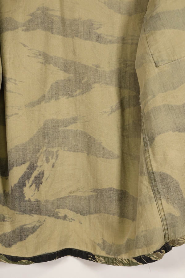 1960年代　A-M　沖縄タイガー　タイガーストライプ　シャツ　Asian Cut　状態良い　中古品