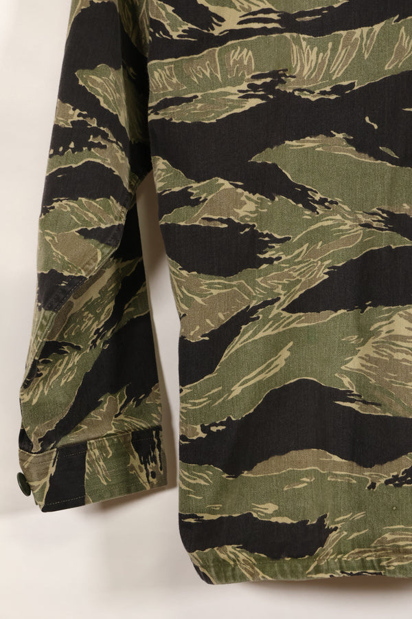 1960年代　A-M　沖縄タイガー　タイガーストライプ　シャツ　Asian Cut　状態良い　中古品