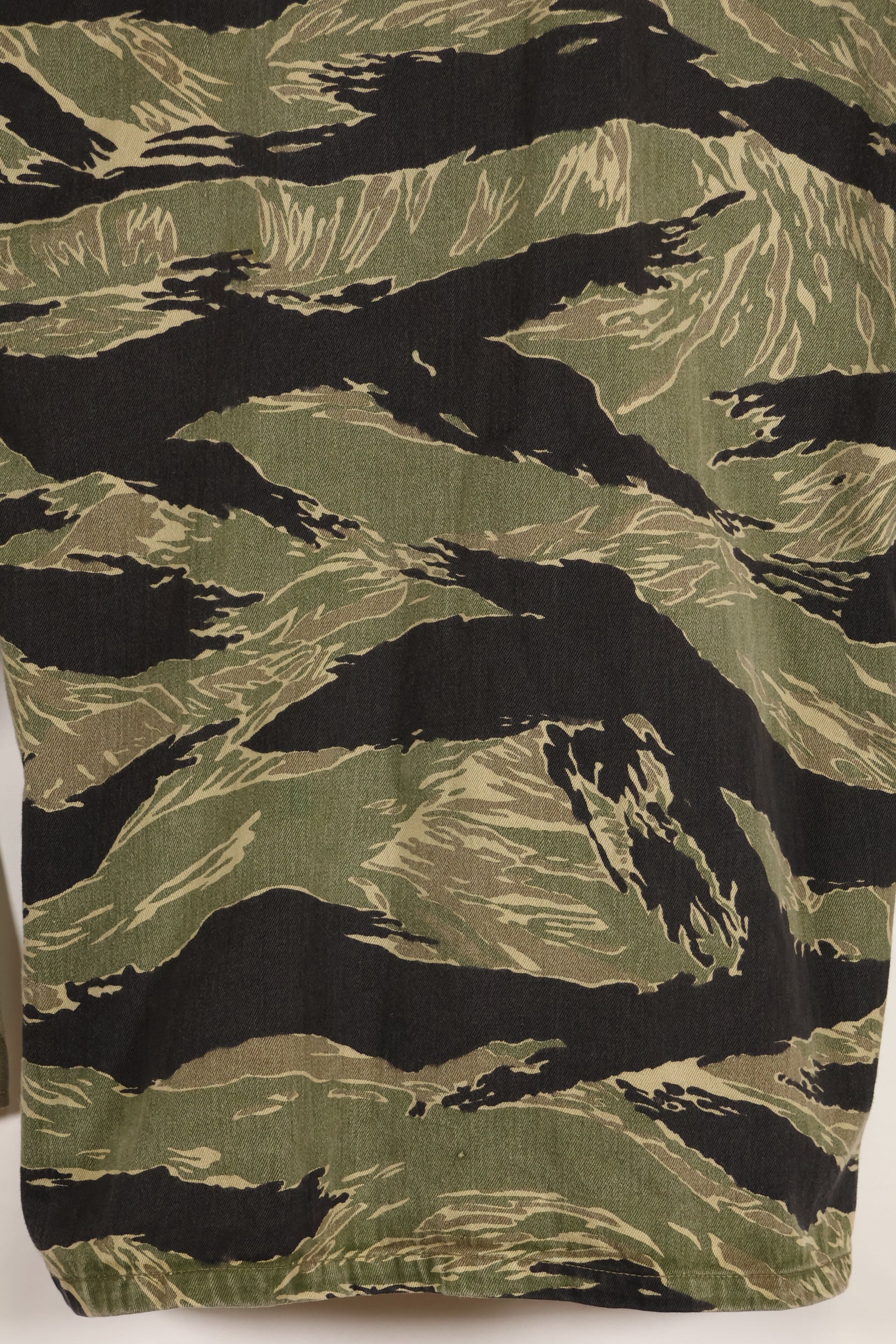 1960年代　A-M　沖縄タイガー　タイガーストライプ　シャツ　Asian Cut　状態良い　中古品