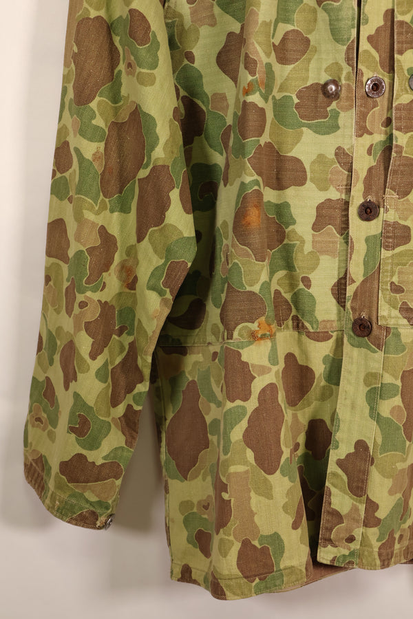 1940年代前半　推定42程度　アメリカ海兵隊　フロッグスキン迷彩　P-44　ジャケット　中古品
