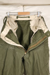 1952年契約　M-L　アメリカ軍　M51　フィールドパンツ　傷あり　中古品
