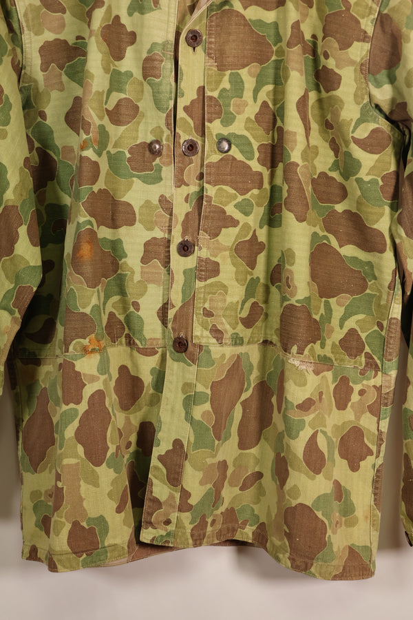 1940年代前半　推定42程度　アメリカ海兵隊　フロッグスキン迷彩　P-44　ジャケット　中古品
