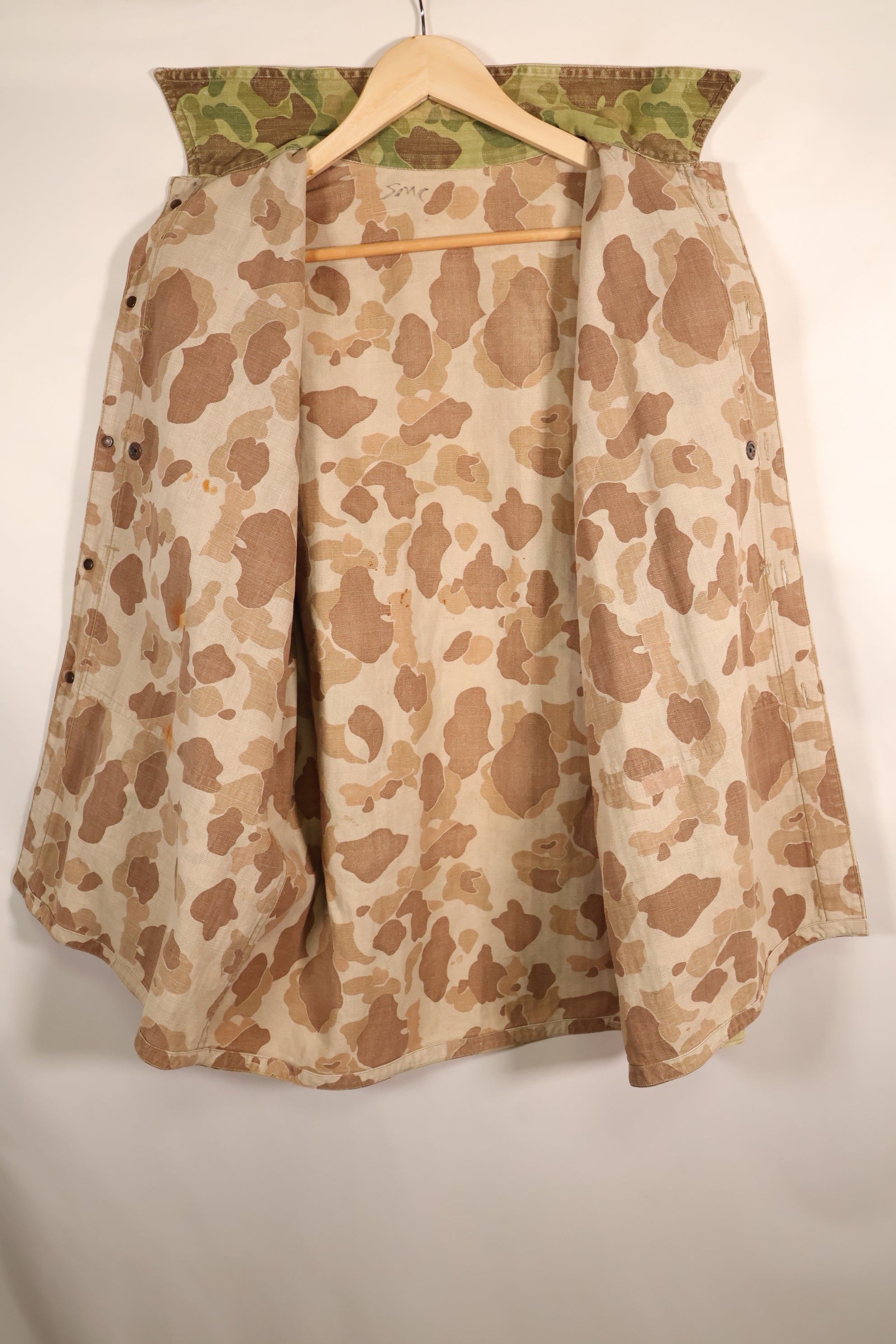 1940年代前半　推定42程度　アメリカ海兵隊　フロッグスキン迷彩　P-44　ジャケット　中古品