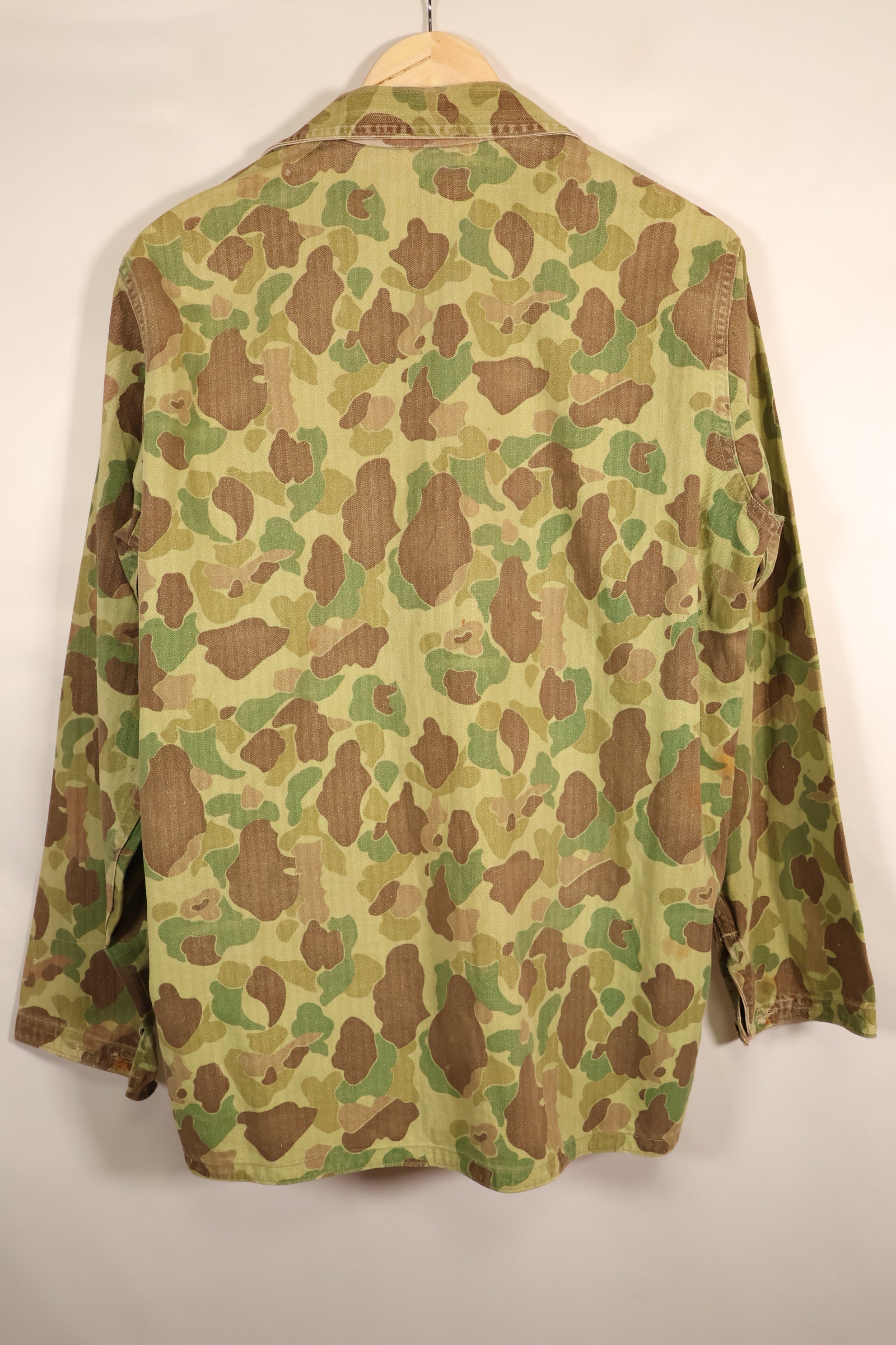1940年代前半　推定42程度　アメリカ海兵隊　フロッグスキン迷彩　P-44　ジャケット　中古品