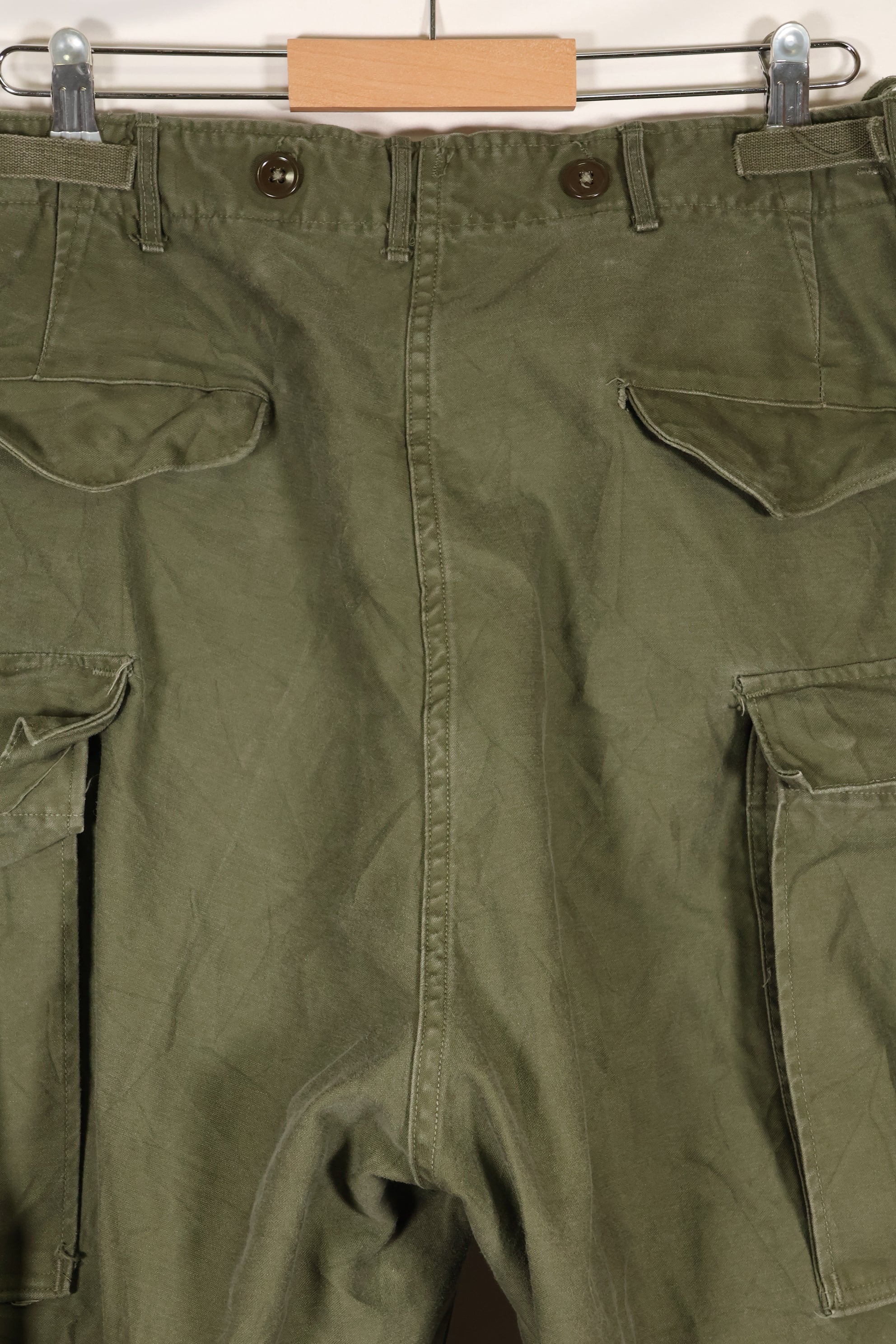 1952年契約　M-L　アメリカ軍　M51　フィールドパンツ　傷あり　中古品