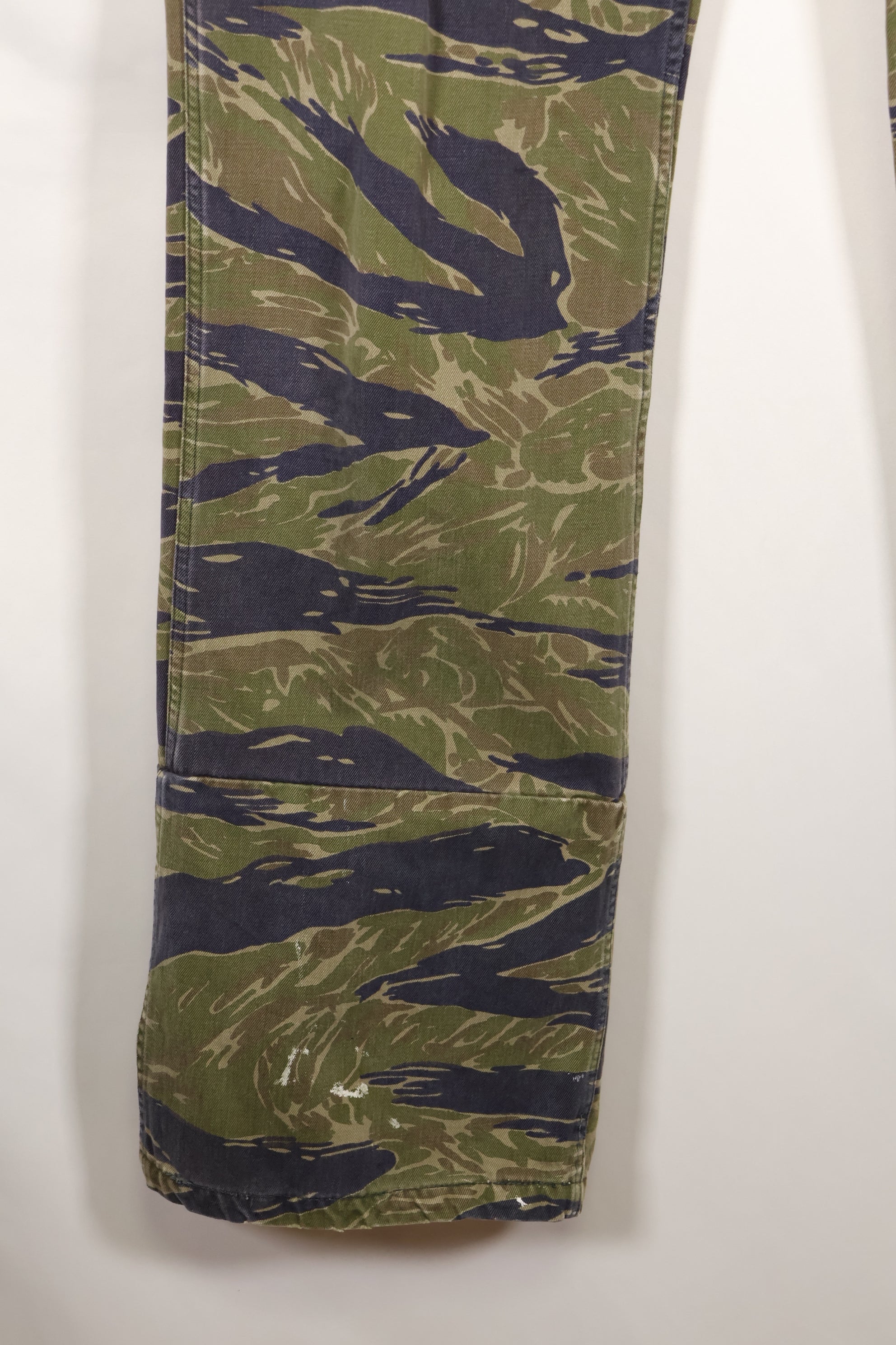 1970年頃　沖縄製　TO78　シルバータイガーパターン　タイガーストライプパンツ　中古品
