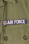 1963年契約　S-R　アメリカ空軍　将校　1st Model ジャングルファティーグ　ジャケット　改造あり　中古品