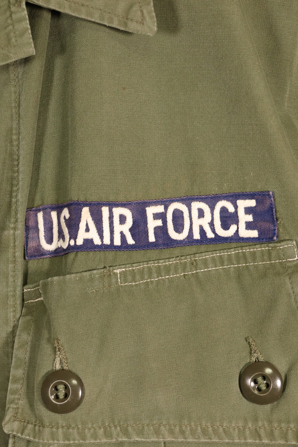 1963年契約　S-R　アメリカ空軍　将校　1st Model ジャングルファティーグ　ジャケット　改造あり　中古品