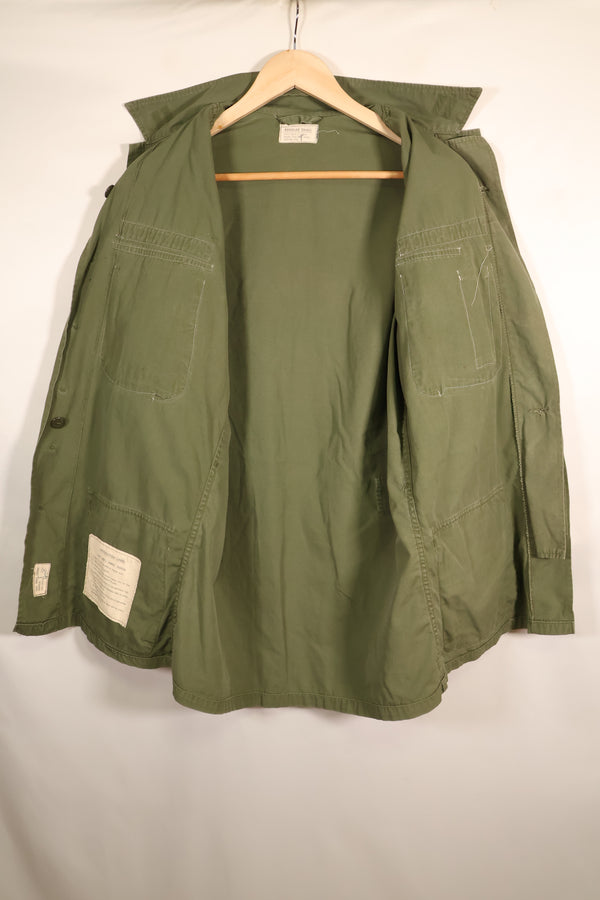 1963年契約　S-R　アメリカ空軍　将校　1st Model ジャングルファティーグ　ジャケット　改造あり　中古品
