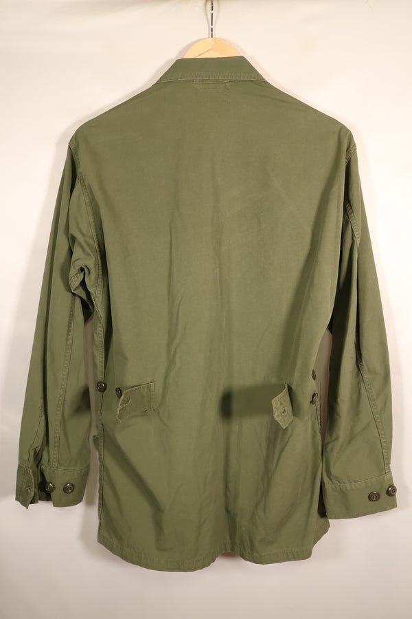 1963年契約　S-R　アメリカ空軍　将校　1st Model ジャングルファティーグ　ジャケット　改造あり　中古品