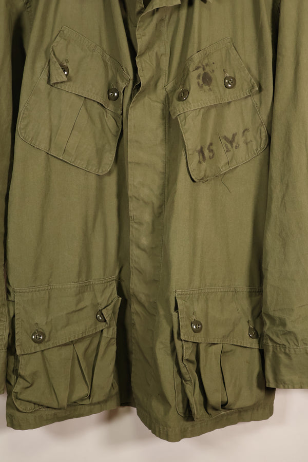 1963年契約　M-R　USMC　1st Model ジャングルファティーグ　ジャケット　ほぼ未使用　中古品