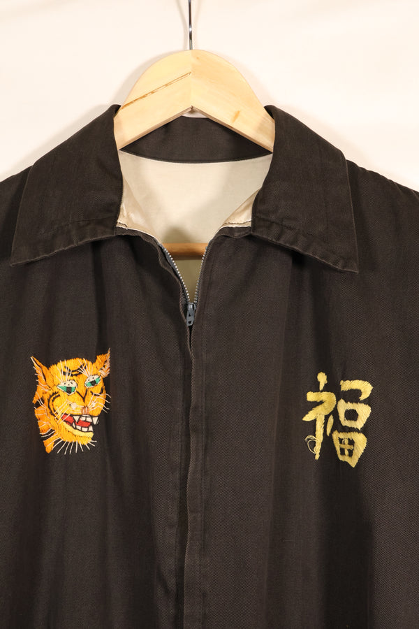 1966年〜67年　ベトナム戦争　ツアージャケット　ベトジャン　TUY HOA　米兵お土産品　中古品