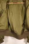 1940年代後半〜50年代前半　アメリカ空軍　B-15C　フライトジャケット　希少グリーン個体　中古品