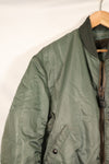 1950年代　LARGE　アメリカ空軍　初期型　MA-1　フライトジャケット　インターメディエイト　中古品