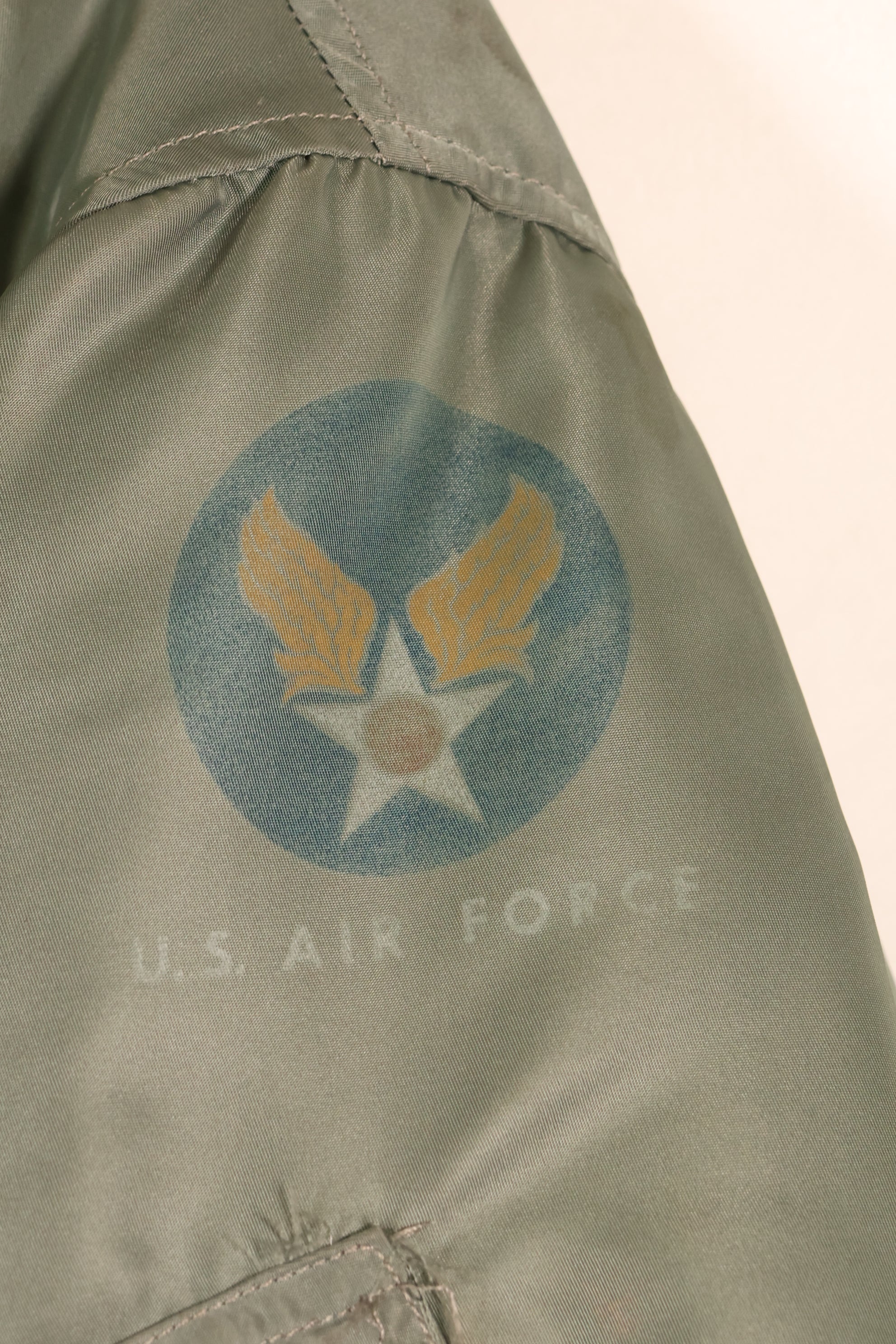 1950年代前半　X-LARGE　アメリカ空軍　USAF　MA-1　初期型　フライトジャケット　状態良い