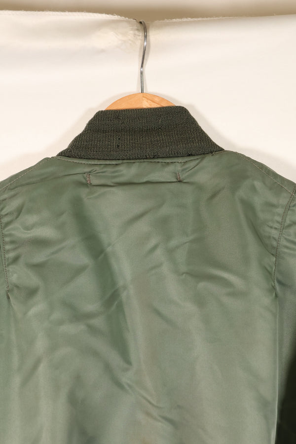 1950年代　LARGE　アメリカ空軍　初期型　MA-1　フライトジャケット　インターメディエイト　中古品