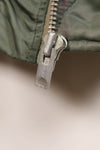 1950年代　推定40〜42程度　アメリカ空軍　B-15D　フライトジャケット　ボア改造品　パッチ付　中古品