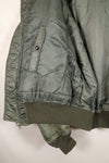 1950年代　推定40〜42程度　アメリカ空軍　B-15D　フライトジャケット　ボア改造品　パッチ付　中古品