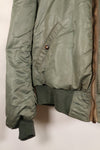 1950年代　LARGE　アメリカ空軍　初期型　MA-1　フライトジャケット　インターメディエイト　中古品 　B