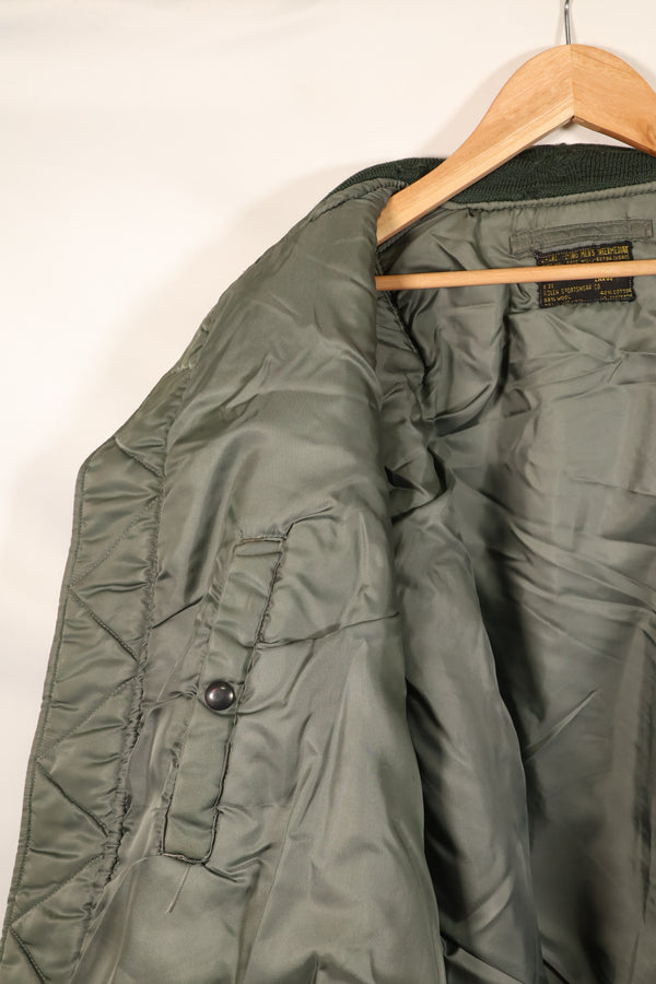 1950年代　LARGE　アメリカ空軍　初期型　MA-1　フライトジャケット　インターメディエイト　中古品 　B