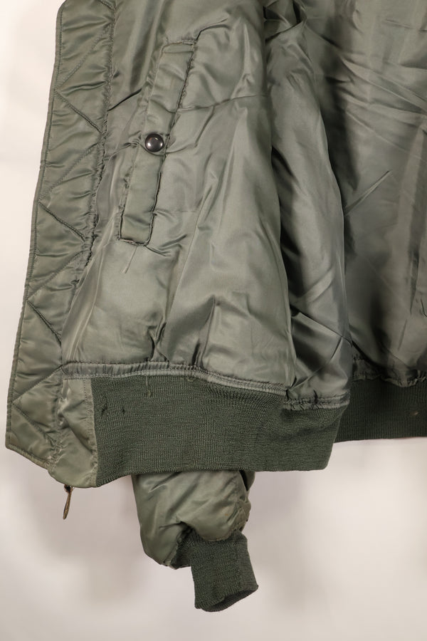 1950年代　LARGE　アメリカ空軍　初期型　MA-1　フライトジャケット　インターメディエイト　中古品 　B