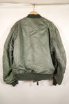 1950年代　LARGE　アメリカ空軍　初期型　MA-1　フライトジャケット　インターメディエイト　中古品 　B