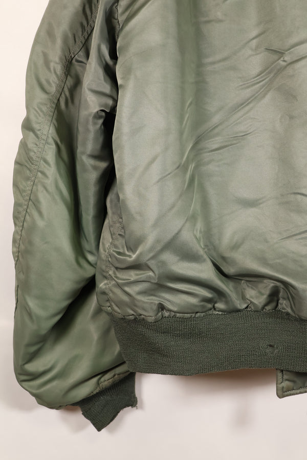 1950年代　LARGE　アメリカ空軍　初期型　MA-1　フライトジャケット　インターメディエイト　中古品 　B