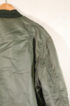 1950年代　LARGE　アメリカ空軍　初期型　MA-1　フライトジャケット　インターメディエイト　中古品 　B