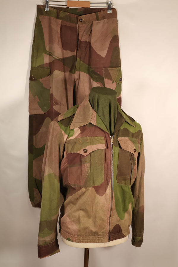 1940年代後半〜50年代初頭　フランス軍　空挺部隊（TAP）　インドシナ戦争　将校個人調達　Windproof迷彩セット