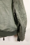 1950年代　LARGE　アメリカ空軍　初期型　MA-1　フライトジャケット　インターメディエイト　中古品 　B