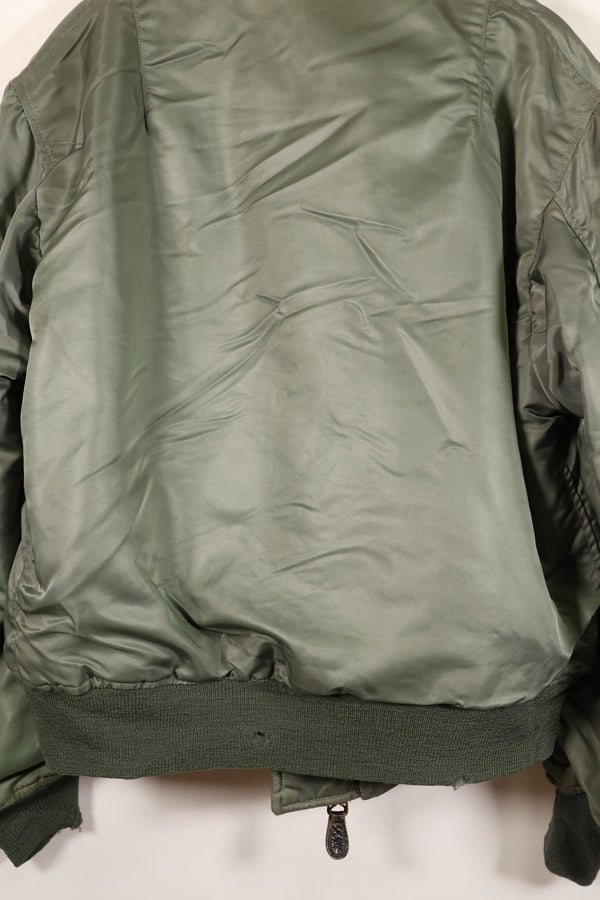 1950年代　LARGE　アメリカ空軍　初期型　MA-1　フライトジャケット　インターメディエイト　中古品 　B