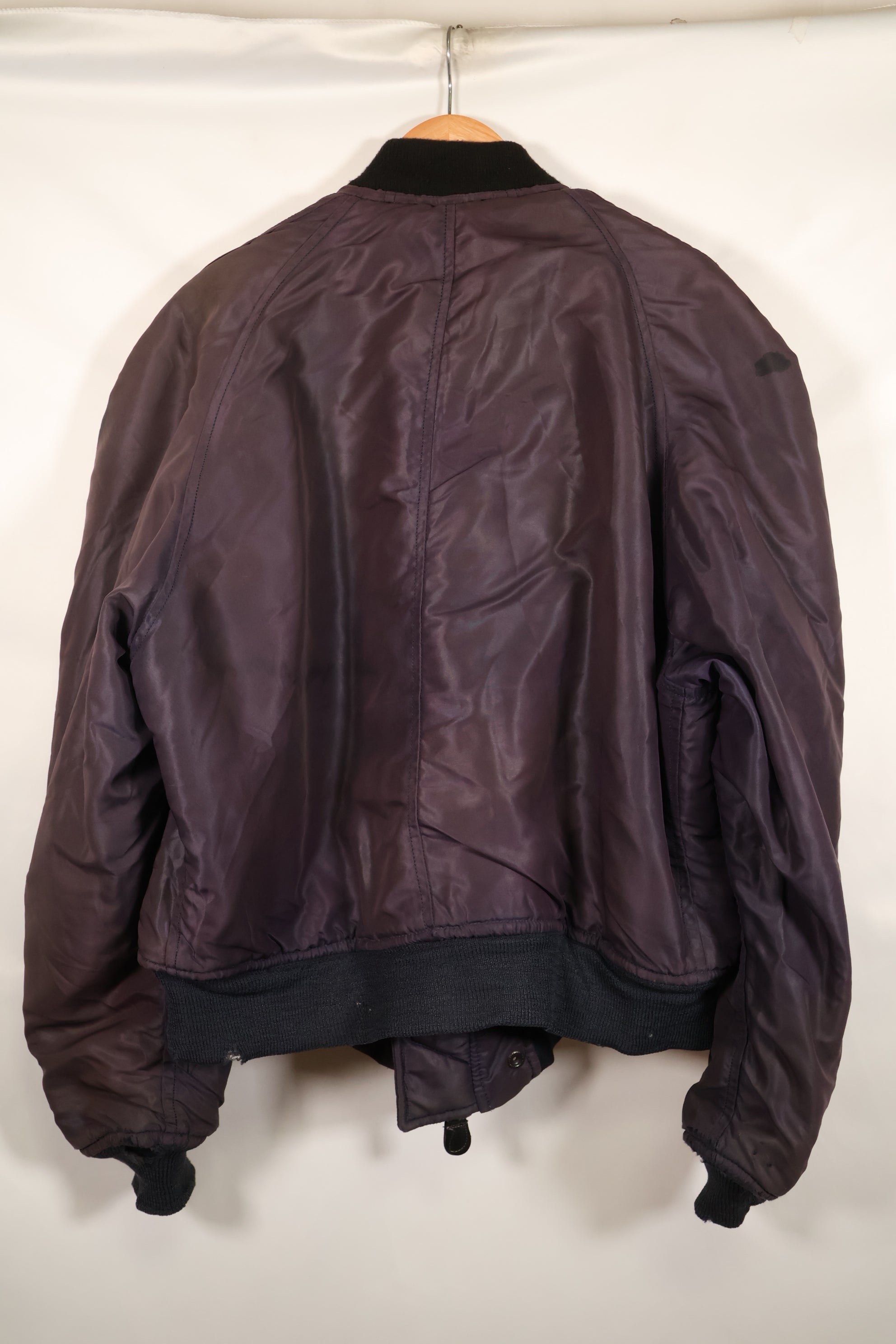 1950年代　LARGE　アメリカ空軍　N2-A　フライトジャケット　フード改造個体　中古品