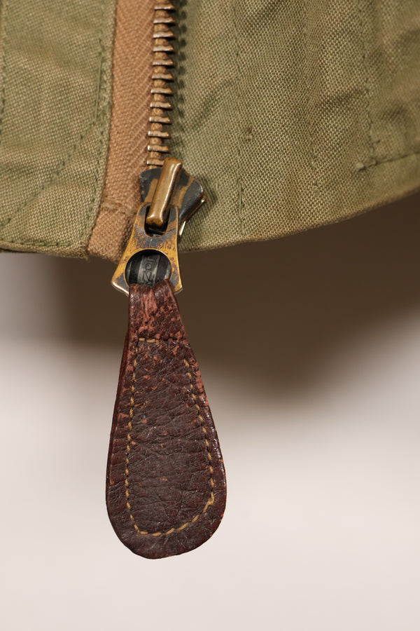 1940年代　推定38〜40　アメリカ陸軍航空隊　USAAF　B-15A　フライトジャケット　ボア改造　中古品