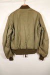 1940年代　推定38〜40　アメリカ陸軍航空隊　USAAF　B-15A　フライトジャケット　ボア改造　中古品