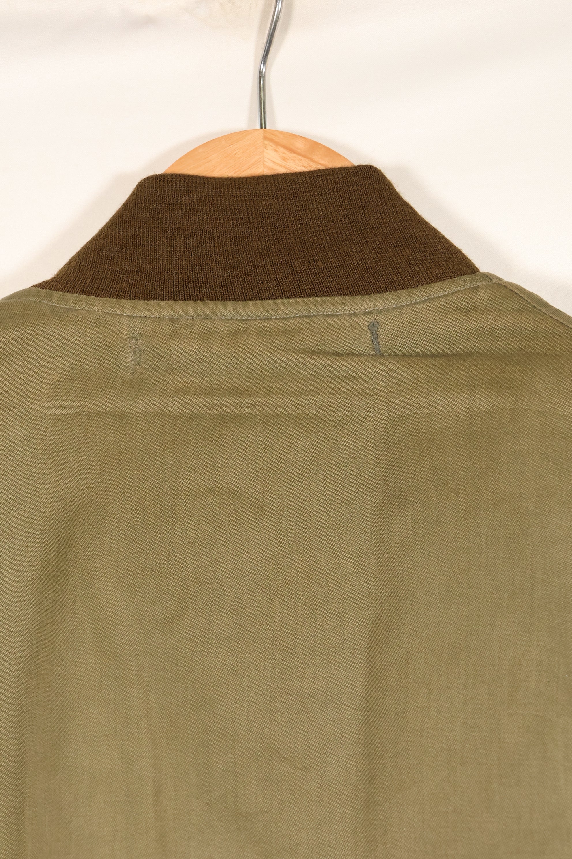1940年代　推定38〜40　アメリカ陸軍航空隊　USAAF　B-15A　フライトジャケット　ボア改造　中古品
