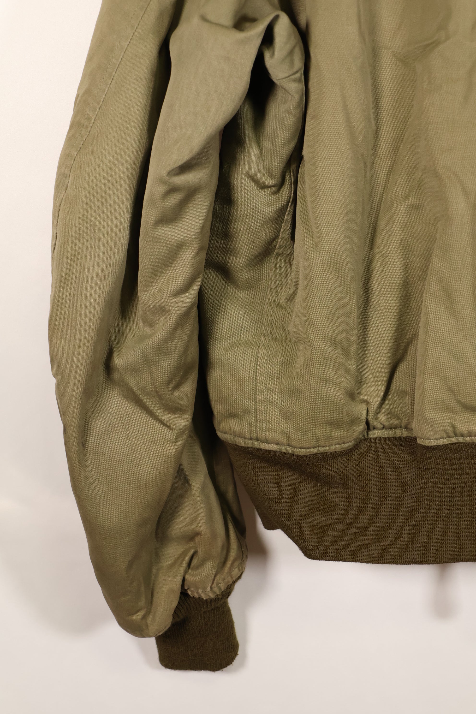 1940年代　推定38〜40　アメリカ陸軍航空隊　USAAF　B-15A　フライトジャケット　ボア改造　中古品