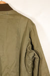 1940年代　推定38〜40　アメリカ陸軍航空隊　USAAF　B-15A　フライトジャケット　ボア改造　中古品