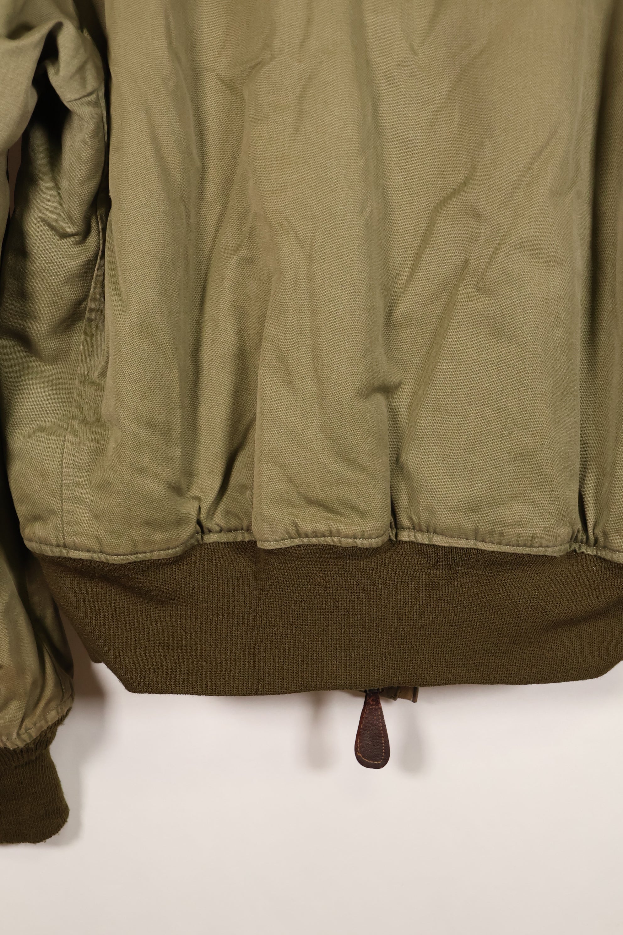 1940年代　推定38〜40　アメリカ陸軍航空隊　USAAF　B-15A　フライトジャケット　ボア改造　中古品
