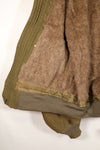 1940年代　サイズ 42　WWII　アメリカ陸軍航空隊　B-15　フライトジャケット　カレンダー加工生地　中古品