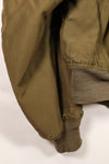 1940年代　サイズ 42　WWII　アメリカ陸軍航空隊　B-15　フライトジャケット　カレンダー加工生地　中古品