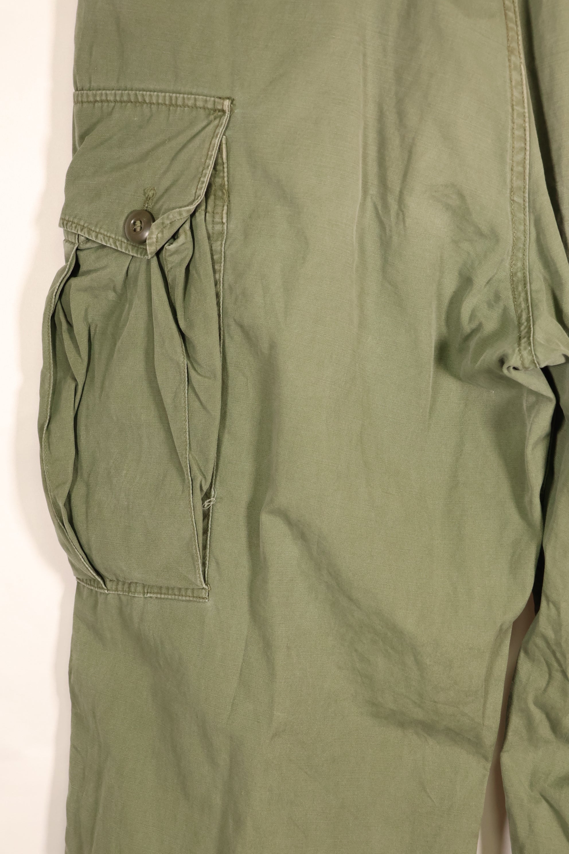 1963年契約　推定 M-S　1st Model ジャングルファティーグ　パンツ　退色あり　中古品