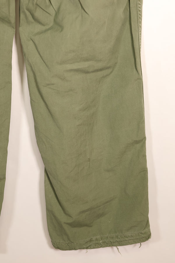 1963年契約　推定 M-S　1st Model ジャングルファティーグ　パンツ　退色あり　中古品