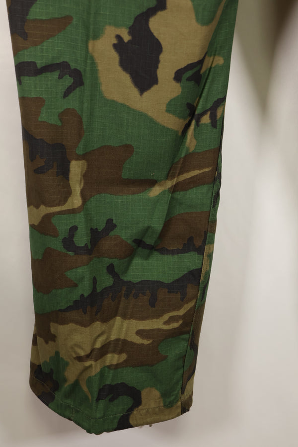 実物　1970年製　M-S　デッドストック　リップストップ　ERDL ファティーグパンツ　ブラウンリーフ