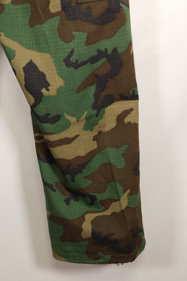 実物　1970年製　M-S　デッドストック　リップストップ　ERDL ファティーグパンツ　ブラウンリーフ