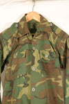 1960年代後半　南ベトナム軍　BDQ　M59　ERDL　リップストップ生地　シャツ　中古品